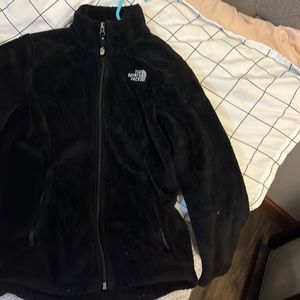 North face black zip up no stains or anything